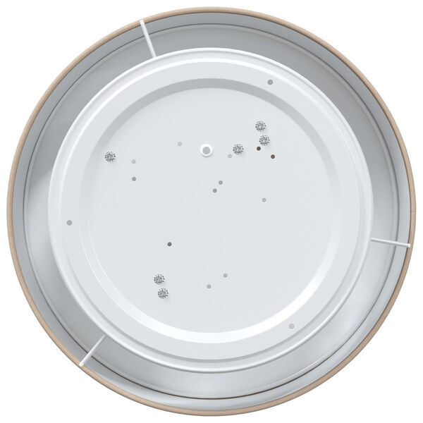 vidaXL &Lambda;ά&mu;&pi;&alpha; &Omicron;&rho;&omicron;&phi;ή&sigmaf; &mu;&epsilon; &pi;&rho;&omicron;&beta;&omicron;&lambda;&epsilon;ί&sigmaf; Taupe 38 x 38 x 13,5 &epsilon;&kappa; ύ&phi;&alpha;&sigma;&mu;&alpha;