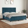 vidaXL &Kappa;&rho;&epsilon;&beta;ά&tau;&iota; Boxspring &mu;&epsilon; &Sigma;&tau;&rho;ώ&mu;&alpha; &Sigma;&kappa;&omicron;ύ&rho;&omicron; &Mu;&pi;&lambda;&epsilon; 160x200 &epsilon;&kappa;. &Beta;&epsilon;&lambda;&omicron;ύ&delta;&iota;&nu;&omicron;