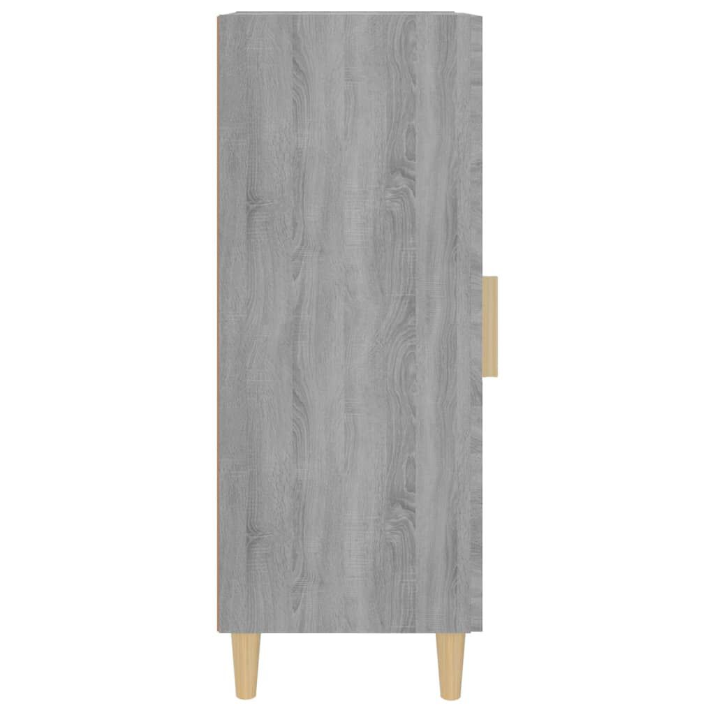 vidaXL Ντουλάπι Γκρι Sonoma 34,5x34x90 εκ. από Επεξεργασμένο Ξύλο
