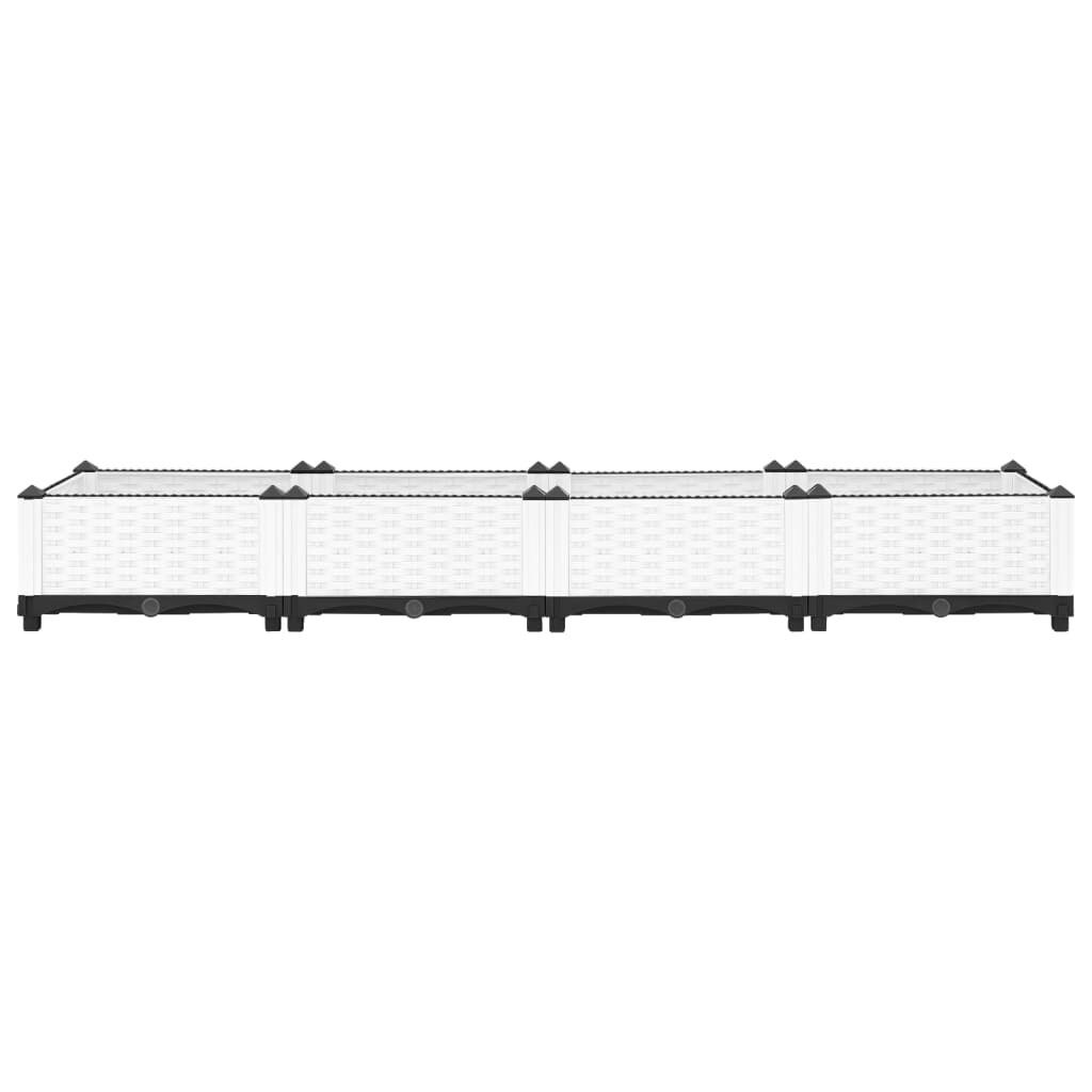 vidaXL Ζαρντινιέρα 160 x 40 x 23 εκ. από Πολυπροπυλένιο