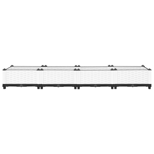 vidaXL Ζαρντινιέρα 160 x 40 x 23 εκ. από Πολυπροπυλένιο