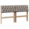 vidaXL &Tau;&alpha;&pi;&epsilon;&tau;&sigma;&alpha;&rho;&iota;&sigma;&mu;έ&nu;&omicron; &kappa;&epsilon;&phi;&alpha;&lambda;ά&rho;&iota; Taupe 140 cm &Sigma;&tau;&epsilon;&rho;&epsilon;ά &xi;&upsilon;&lambda;&epsilon;ί&alpha; &pi;&epsilon;ύ&kappa;&omicron;&upsilon;