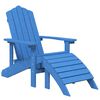 vidaXL &Kappa;&alpha;&rho;έ&kappa;&lambda;&alpha; &Kappa;ή&pi;&omicron;&upsilon; Adirondack &mu;&epsilon; &Upsilon;&pi;&omicron;&pi;ό&delta;&iota;&omicron; &Gamma;&alpha;&lambda;ά&zeta;&iota;&omicron; &alpha;&pi;ό HDPE