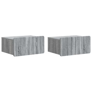 vidaXL &Tau;&omicron;ί&chi;&omicron;&upsilon; &Kappa;&rho;&epsilon;&mu;&alpha;&sigma;&tau;ό &Kappa;&omicron;&mu;&omicron;&delta;ί&nu;&omicron; 2 &tau;&mu;&chi;. &Gamma;&kappa;&rho;&iota; Sonoma 49 x 34,5 x 24 &epsilon;&kappa;.