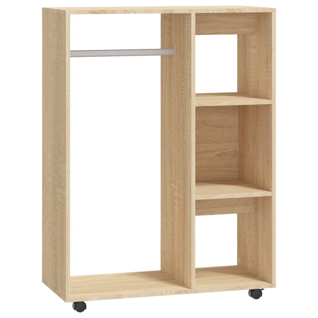 vidaXL Ντουλάπα Sonoma Δρυς 80 x 40 x 110 εκ. από Επεξ. Ξύλο