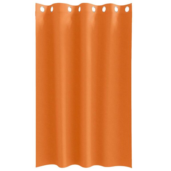 vidaXL Κουρτίνες 2 pcs Φωτεινό Πορτοκάλι 175 x 140 εκ. Πολυεστέρας