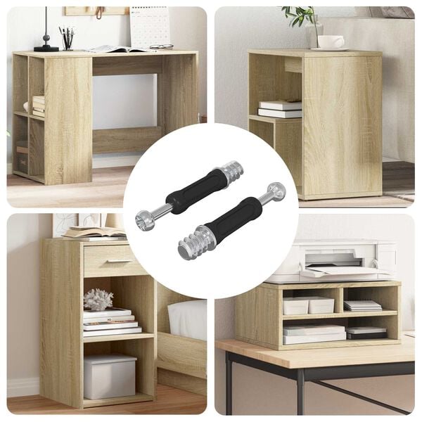 vidaXL &Beta;ί&delta;&alpha; &Kappa;&lambda;&epsilon;&iota;&delta;&alpha;&rho;&iota;ά&sigmaf; 2 pcs &Alpha;&sigma;&eta;&mu;ί &kappa;&alpha;&iota; &Mu;&alpha;ύ&rho;&omicron; M6 x 40 mm