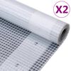 vidaXL &Mu;&omicron;&upsilon;&sigma;&alpha;&mu;ά&delta;&epsilon;&sigmaf; &mu;&epsilon; Ύ&phi;&alpha;&nu;&sigma;&eta; Leno 2 &tau;&epsilon;&mu;. &Lambda;&epsilon;&upsilon;&kappa;&omicron;ί 2 x 3 &mu;. 260 &gamma;&rho;./&mu;&sup2;