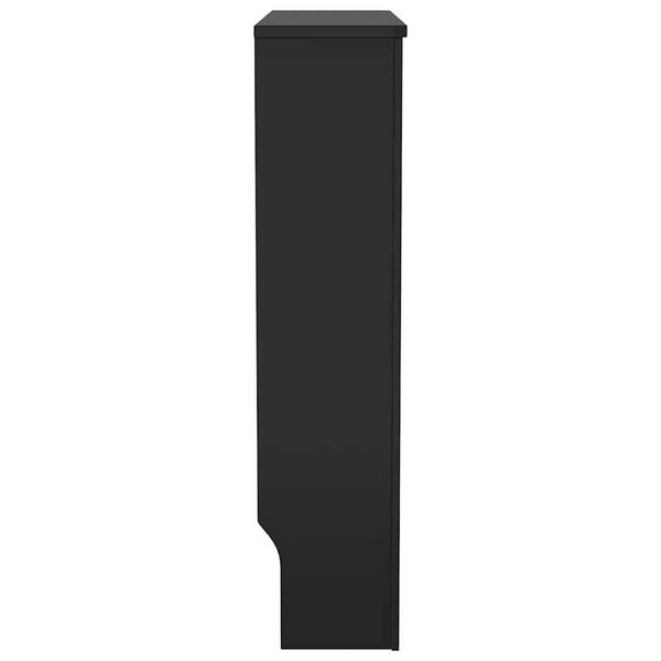 vidaXL Καπάκι Καλοριφέρ 2 pcs Μαύρο 78 x 19 x 81.5 cm