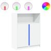 vidaXL &Mu;&pi;&omicron;&upsilon;&phi;έ&sigmaf; &mu;&epsilon; &Phi;ώ&tau;&alpha; LED &Lambda;&epsilon;&upsilon;&kappa;ό&sigmaf; 77x34x100 &epsilon;&kappa;. &alpha;&pi;ό &Epsilon;&pi;&epsilon;&xi;&epsilon;&rho;&gamma;&alpha;&sigma;&mu;έ&nu;&omicron; &Xi;ύ&lambda;&omicron;