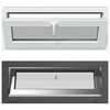 vidaXL &Pi;&alpha;&rho;ά&theta;&upsilon;&rho;&omicron; &Kappa;ά&tau;&omega; &Sigma;&tau;&rho;ώ&mu;&alpha;&tau;&omicron;&sigmaf; RISOR 110 x 40 cm PVC &kappa;&alpha;&iota; &Gamma;&upsilon;&alpha;&lambda;ί &Alpha;&nu;&theta;&rho;&alpha;&kappa;ί