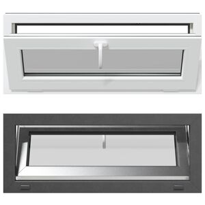 vidaXL &Pi;&alpha;&rho;ά&theta;&upsilon;&rho;&omicron; &Kappa;ά&tau;&omega; &Sigma;&tau;&rho;ώ&mu;&alpha;&tau;&omicron;&sigmaf; RISOR 110 x 40 cm PVC &kappa;&alpha;&iota; &Gamma;&upsilon;&alpha;&lambda;ί