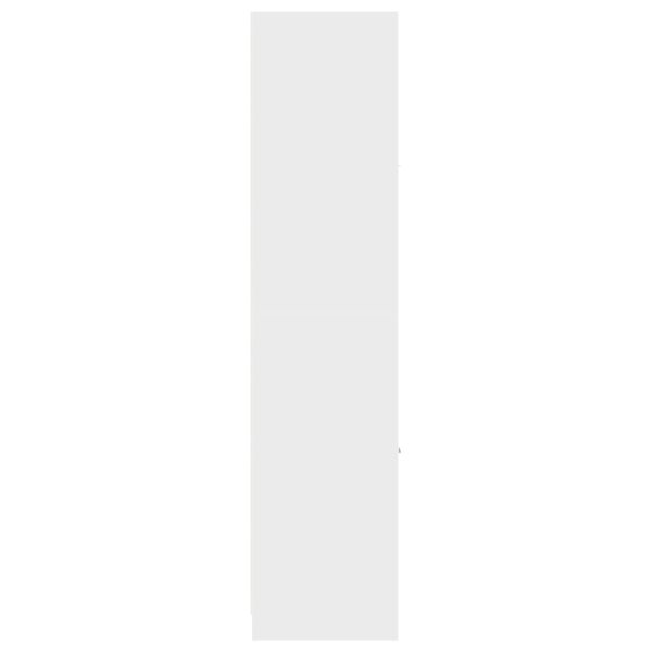 vidaXL Συρταριέρα Γενικής Χρήσης Λευκή 40x41x174,5 εκ. Επεξ. Ξύλο