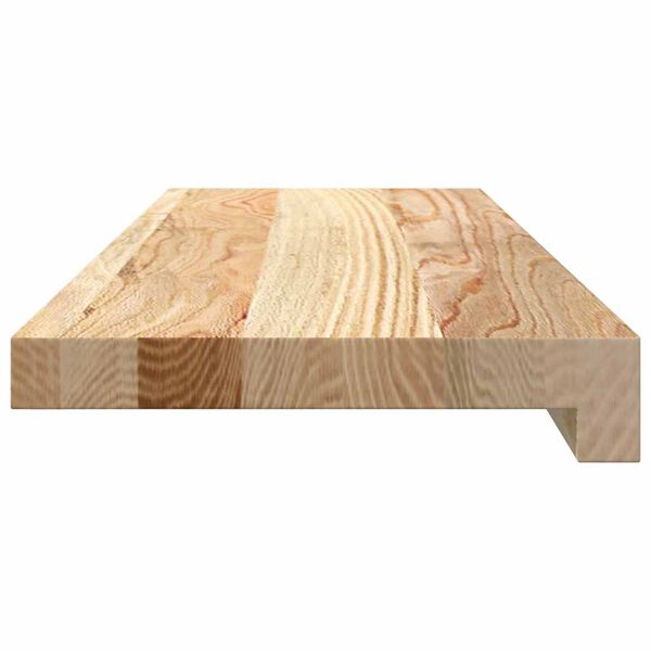 vidaXL Περβάζια παραθύρων 2 τεμ. 70x20x2 εκ. Ακατέργαστο Μασίφ Δρυός