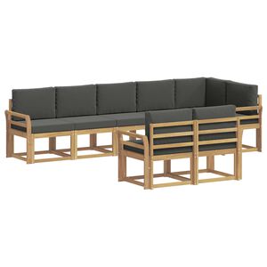 vidaXL &Sigma;&epsilon;&iota;&rho;ά &Kappa;&alpha;&nu;&alpha;&pi;έ &Epsilon;&xi;&omega;&tau;&epsilon;&rho;&iota;&kappa;&omicron;ύ 8 pcs Ά&sigma;&pi;&rho;&omicron; &kappa;&alpha;&iota; &Alpha;&nu;&theta;&rho;&alpha;&kappa;ί &Pi;&omicron;&lambda;&upsilon;&epsilon;&sigma;&tau;έ&rho;&alpha;&sigmaf;