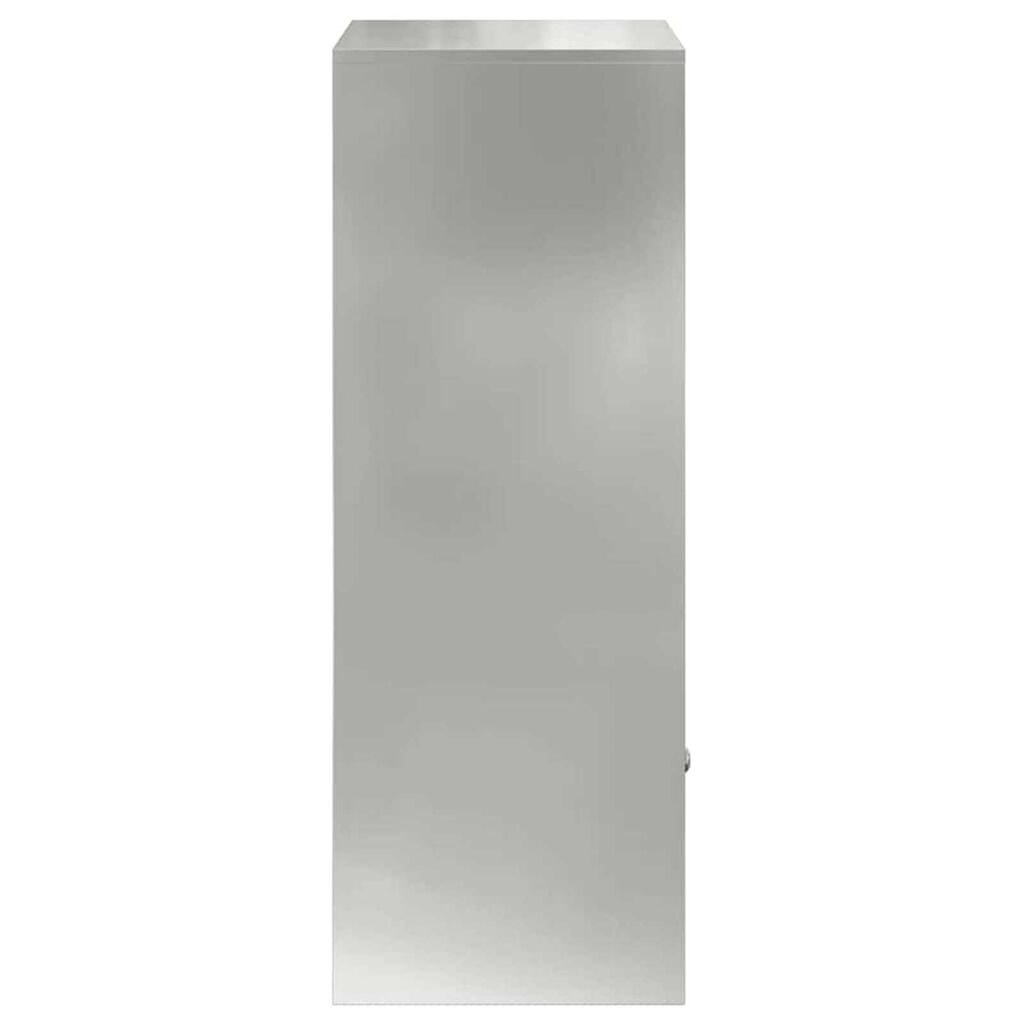 vidaXL Θυρίδα Πακέτων Μαύρο 41 x 38 x 103 εκ Γαλβανισμένος χάλυβας