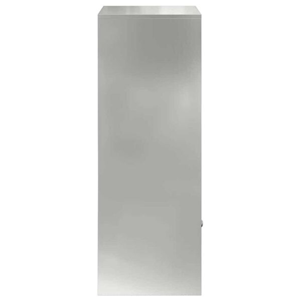 vidaXL Θυρίδα Πακέτων Μαύρο 41 x 38 x 103 εκ Γαλβανισμένος χάλυβας