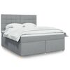 vidaXL &Kappa;&rho;&epsilon;&beta;ά&tau;&iota; Boxspring &mu;&epsilon; &Sigma;&tau;&rho;ώ&mu;&alpha; &Alpha;&nu;&omicron;&iota;&chi;&tau;ό &Gamma;&kappa;&rho;&iota; 180x200 &epsilon;&kappa;. &Upsilon;&phi;&alpha;&sigma;&mu;ά&tau;&iota;&nu;&omicron;