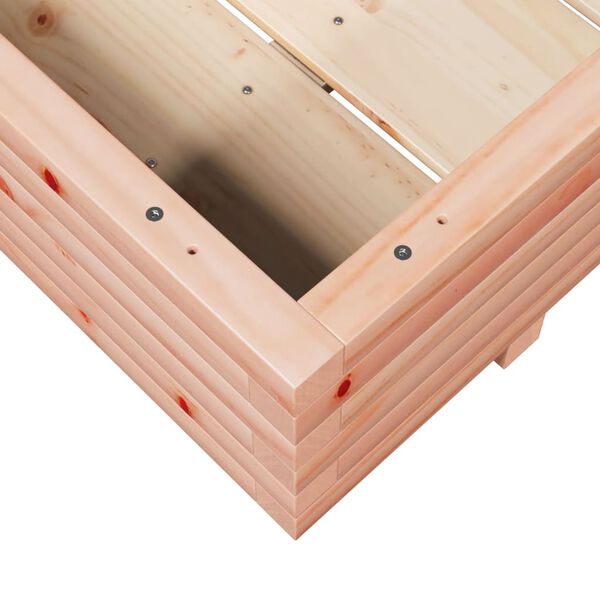 vidaXL Ζαρντινιέρα Κήπου 110x110x26,5 εκ. από Μασίφ Ξύλο Ψευδοτσούγκας