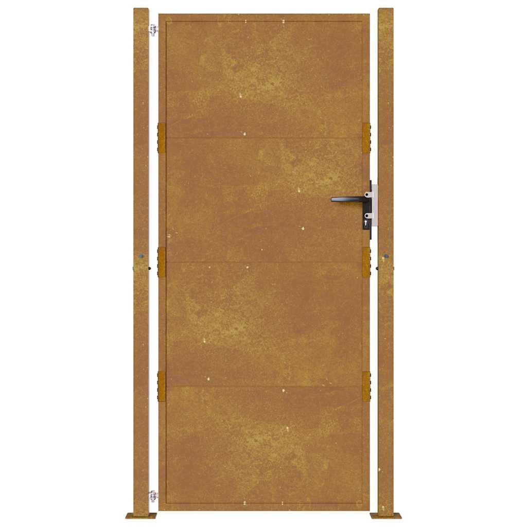 vidaXL Πύλη Κήπου 105 x 180 εκ. από Ατσάλι Corten