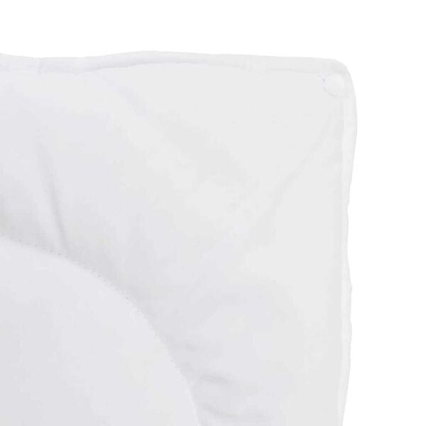 Σετ Κουβέρτας με μαξιλάρι 3 pcs Λευκό 240 x 220 cm Μικροΐνες