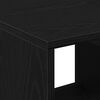 vidaXL Τραπεζάκι σαλονιού με συρτάρι Μαύρη Οξυά 90 x 49 x 45 εκ