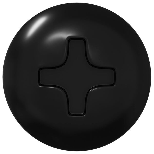 vidaXL &Kappa;&alpha;&rho;&phi;ί &Chi;&tau;&upsilon;&pi;ή&mu;&alpha;&tau;&omicron;&sigmaf; 2 pcs &Mu;&alpha;ύ&rho;&omicron; M4 x 28 mm &Alpha;&tau;&sigma;ά&lambda;&iota;