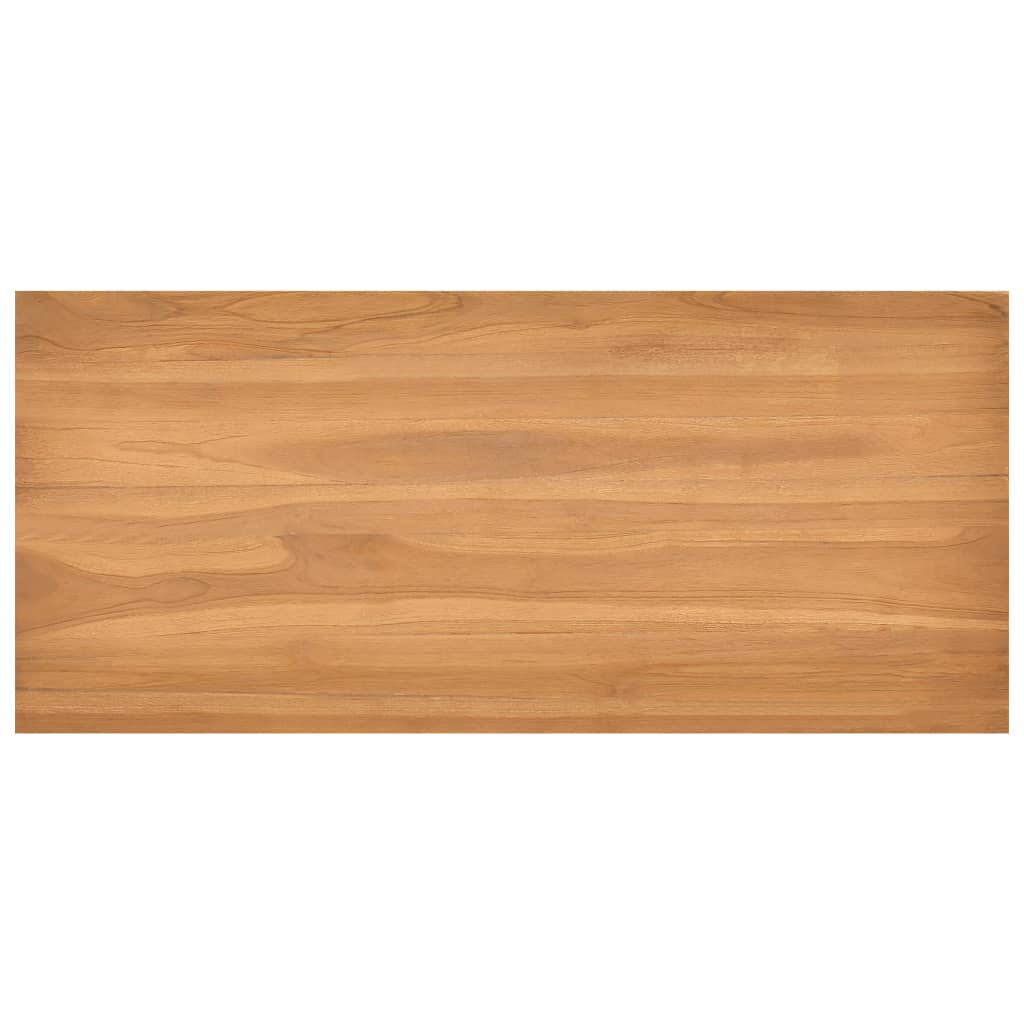 vidaXL Γραφείο 100 x 45 x 75 εκ. από Μασίφ Ξύλο Teak