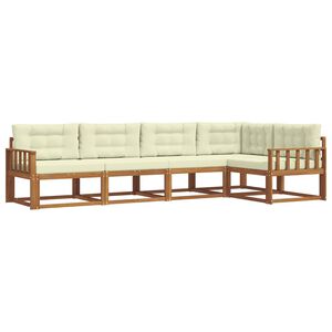 vidaXL &Sigma;&epsilon;&iota;&rho;ά &Kappa;&alpha;&nu;&alpha;&pi;έ &Epsilon;&xi;&omega;&tau;&epsilon;&rho;&iota;&kappa;&omicron;ύ &mu;&epsilon; &mu;&alpha;&xi;&iota;&lambda;ά&rho;&iota; 5 pcs &Phi;&upsilon;&sigma;&iota;&kappa;ό &kappa;&alpha;&iota; &Kappa;&rho;έ&mu;&alpha;