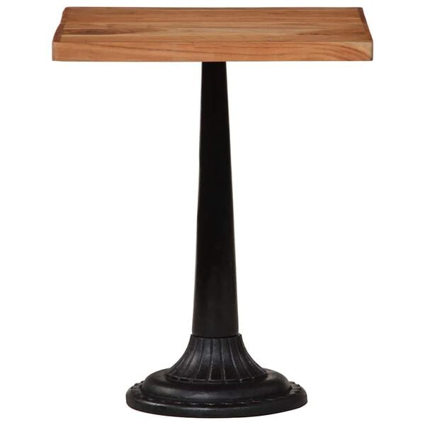 vidaXL Τραπέζι Bistro 60 x 60 x 76 εκ. από Μασίφ Ξύλο Ακακίας