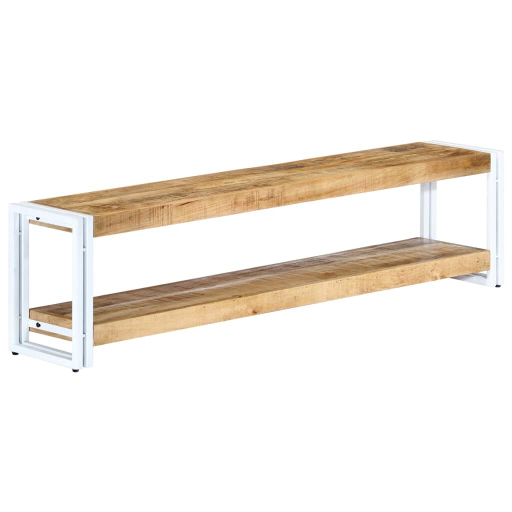 vidaXL Έπιπλο Τηλεόρασης 150 x 30 x 40 εκ. από Μασίφ Ξύλο Μάνγκο