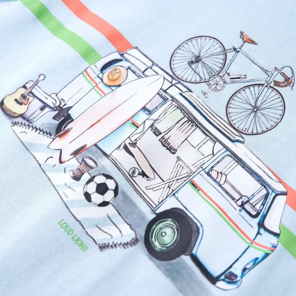 Μπλουζάκι Παιδικό Ανοιχτό Μπλε 104