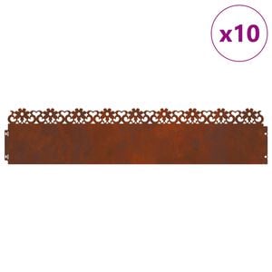 vidaXL &Pi;&epsilon;&rho;&iota;&gamma;&rho;ά&mu;&mu;&alpha;&tau;&alpha; &gamma;&kappa;&alpha;&zeta;ό&nu; 10 pcs &Sigma;&kappa; rusty 103 x 0,05 x 22 &epsilon;&kappa;
