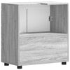 vidaXL Ντουλάπα νιπτήρα μπάνιου TULUM Γκρι sonoma 60 x 34 x 63 εκ