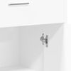 vidaXL Βοηθητικά Ντουλάπια 2 τεμ. Λευκό 60x30x84 εκ. Επεξεργ. Ξύλο