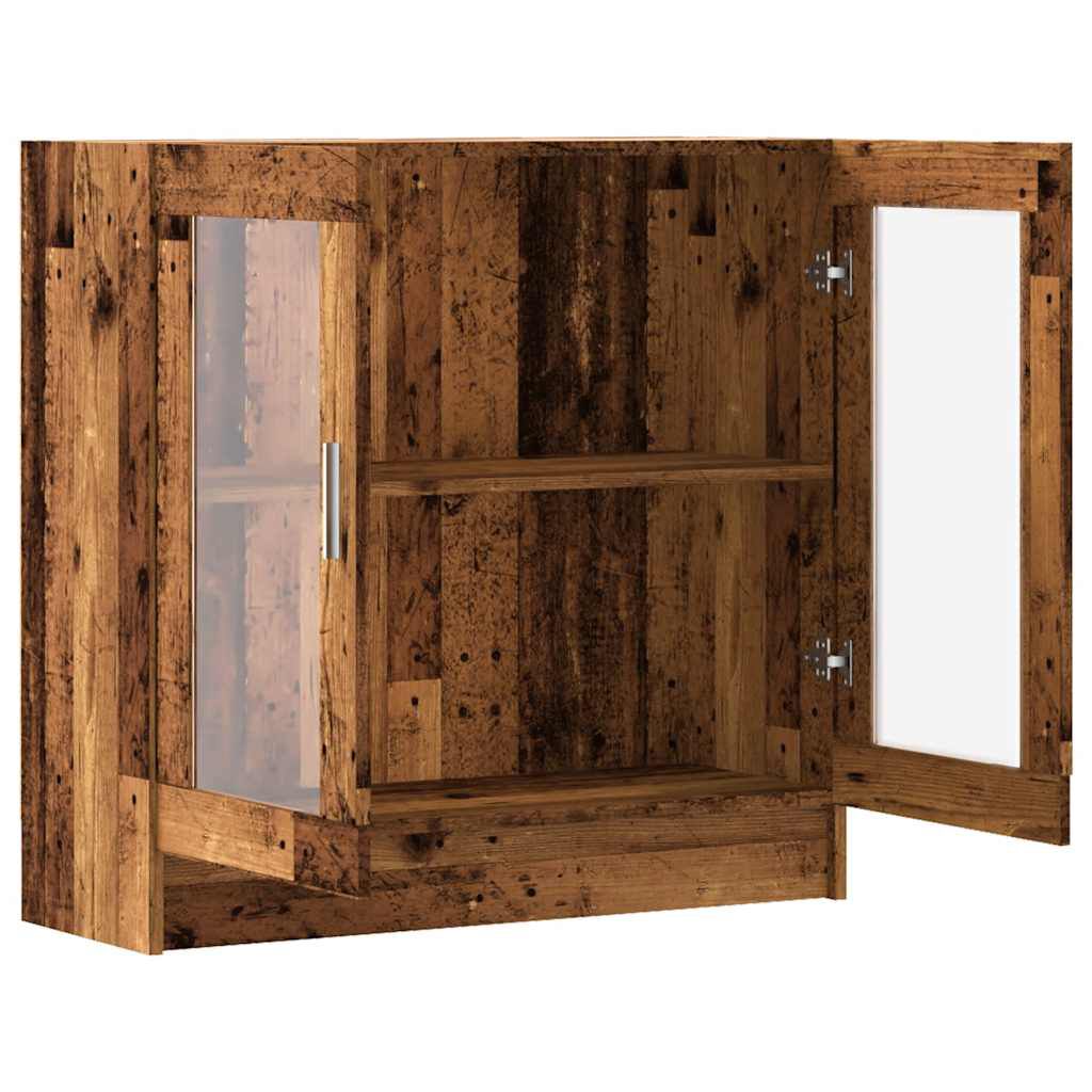 vidaXL Βιβλιοθήκη Παλιό Ξύλο 82,5 x 30,5 x 80 εκ. Μοριοσανίδα