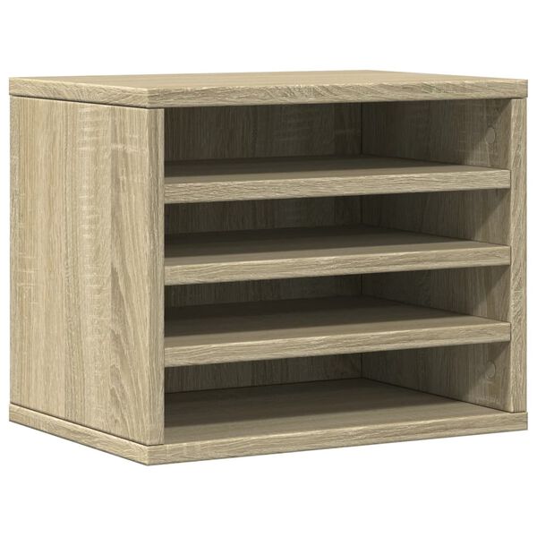 vidaXL Έπιπλο Οργάνωσης Γραφείου Sonoma Δρυς 36x26x29,5εκ Επεξ. Ξύλο