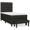 vidaXL &Kappa;&rho;&epsilon;&beta;ά&tau;&iota; Boxspring &mu;&epsilon; &Sigma;&tau;&rho;ώ&mu;&alpha; &Mu;&alpha;ύ&rho;&omicron; 90x190 &epsilon;&kappa;.&Upsilon;&phi;&alpha;&sigma;&mu;ά&tau;&iota;&nu;&omicron;