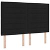 vidaXL &Kappa;&rho;&epsilon;&beta;ά&tau;&iota; &mu;&epsilon; &epsilon;&lambda;&alpha;&tau;ή&rho;&iota;&alpha; &mu;&epsilon; &sigma;&tau;&rho;ώ&mu;&alpha; &mu;&epsilon; led &Mu;&alpha;ύ&rho;&omicron; 160 x 200 cm ύ&phi;&alpha;&sigma;&mu;&alpha;