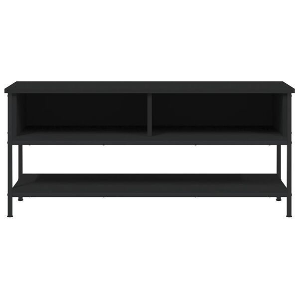 vidaXL Έπιπλο Τηλεόρασης Μαύρο 100x35x45 εκ. από Επεξεργασμένο Ξύλο