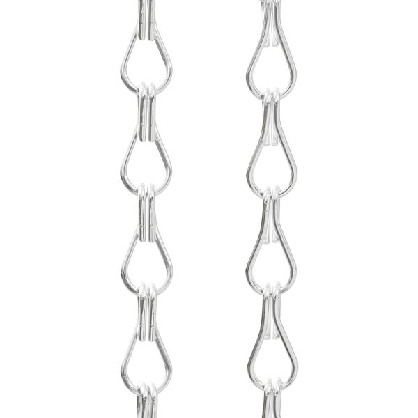 vidaXL Σήτα Πόρτας Αλυσιδωτή 56x202 εκ. από Αλουμίνιο