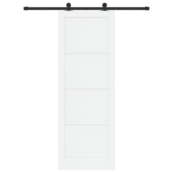 vidaXL &Sigma;&upsilon;&rho;ό&mu;&epsilon;&nu;&eta; &Pi;ό&rho;&tau;&alpha; &Lambda;&epsilon;&upsilon;&kappa;ό &kappa;&alpha;&iota; &Mu;&alpha;ύ&rho;&omicron; 83 x 232 &epsilon;&kappa;.