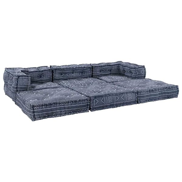 vidaXL Μαξιλάρι 3 pcs Μπλε 70 x 70 x 54 εκ Πολυεστέρας