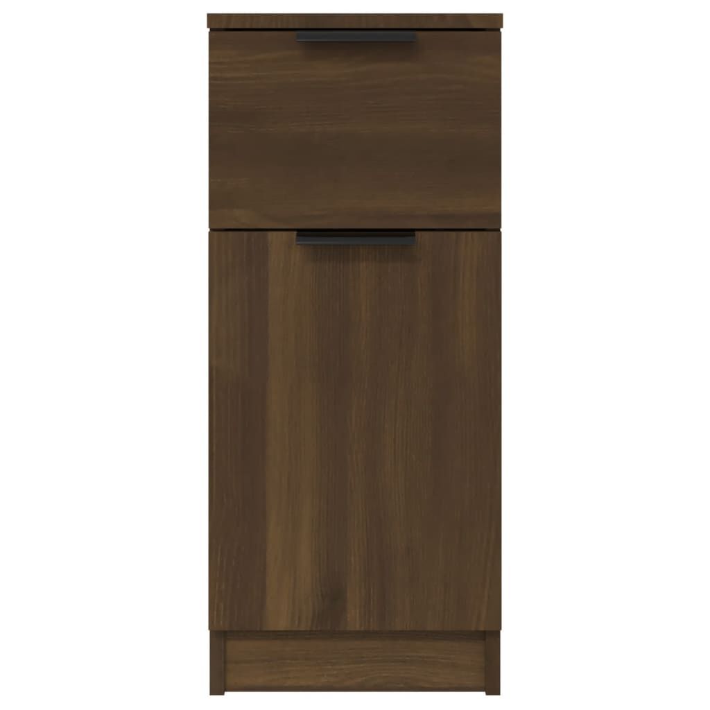 vidaXL Ντουλάπι Καφέ Δρυς 30 x 30 x 70 εκ. από Επεξεργασμένο Ξύλο