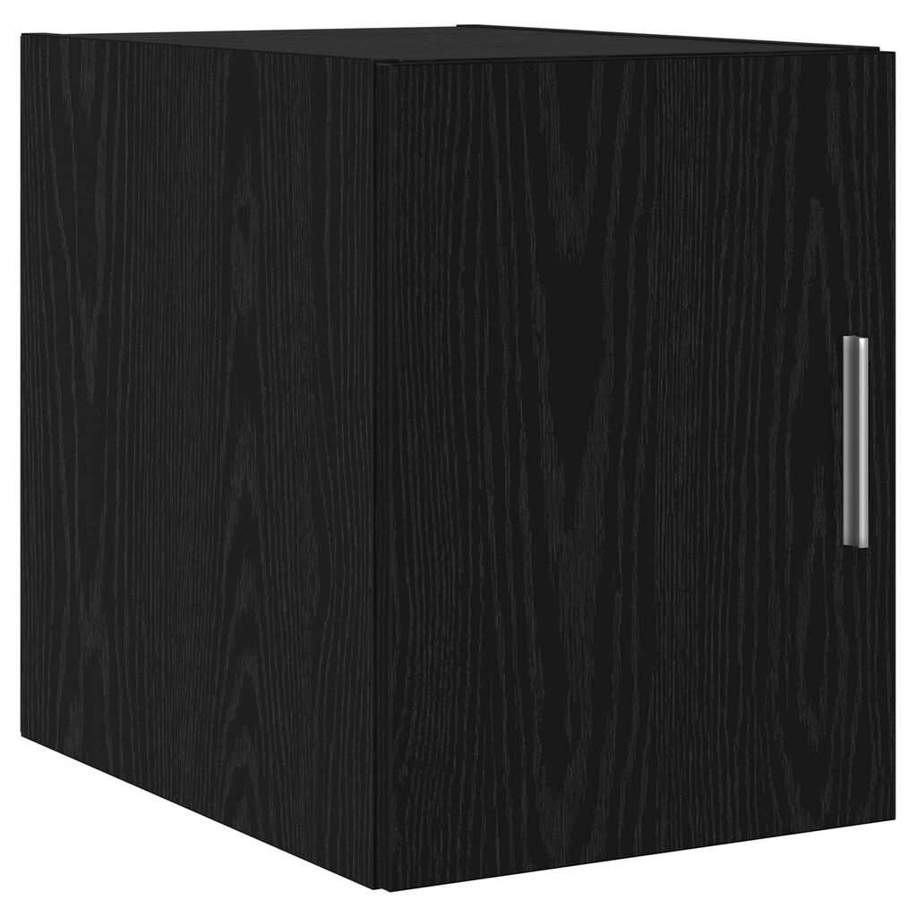 vidaXL Ντουλάπι Τοίχου Μαύρης Δρυός 30x42.5x40 εκ Επεξεργασμένο Ξύλο