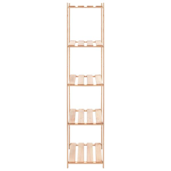 vidaXL Ραφιέρα 5 Επιπέδων 250 κ. 80x38x170 εκ. από Μασίφ Ξύλο Πεύκου