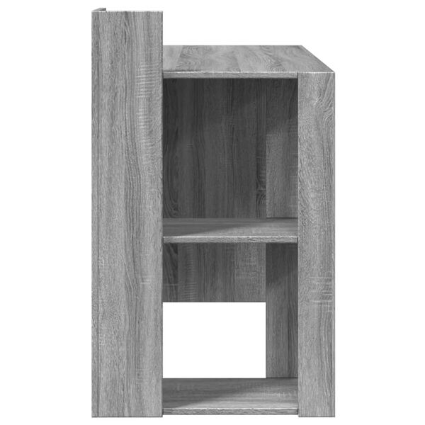 vidaXL Γραφείο Γκρι Sonoma 103,5x56,5x94 εκ. από Επεξεργασμένο Ξύλο