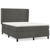 vidaXL &Kappa;&rho;&epsilon;&beta;ά&tau;&iota; Boxspring &mu;&epsilon; &Sigma;&tau;&rho;ώ&mu;&alpha; &Sigma;&kappa;&omicron;ύ&rho;&omicron; &Gamma;&kappa;&rho;&iota; 140x200 &epsilon;&kappa;. &Beta;&epsilon;&lambda;&omicron;ύ&delta;&iota;&nu;&omicron;
