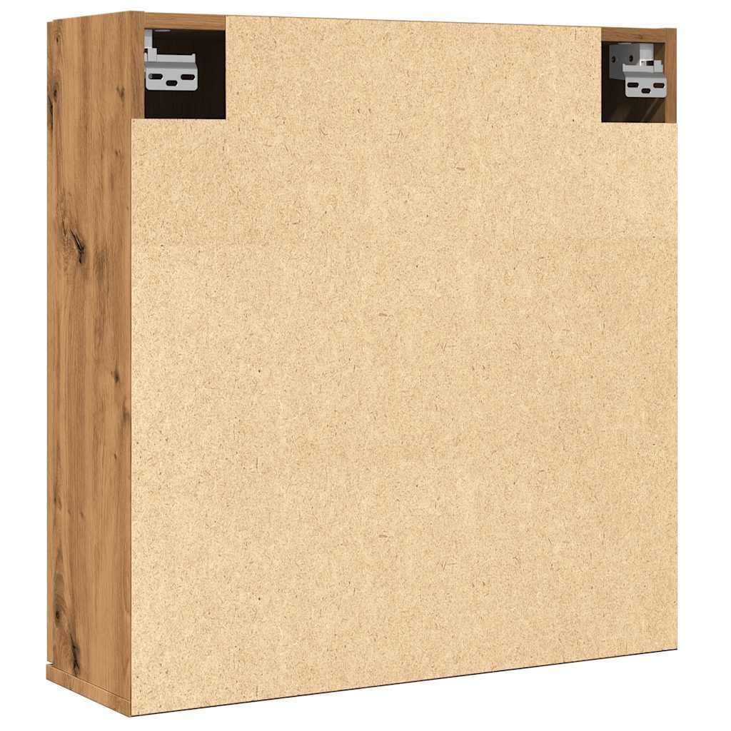 vidaXL Ντουλάπι Μπάνιου Τεχνίτης Δρυς 64x20x66,5 εκ Επεξεργασμένο Ξύλο