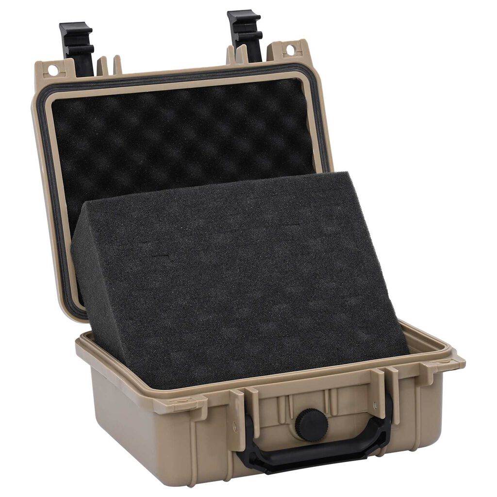 vidaXL Προστατευτική Σκληρή Θήκη Άμμος 27x24,5x12,5 εκ